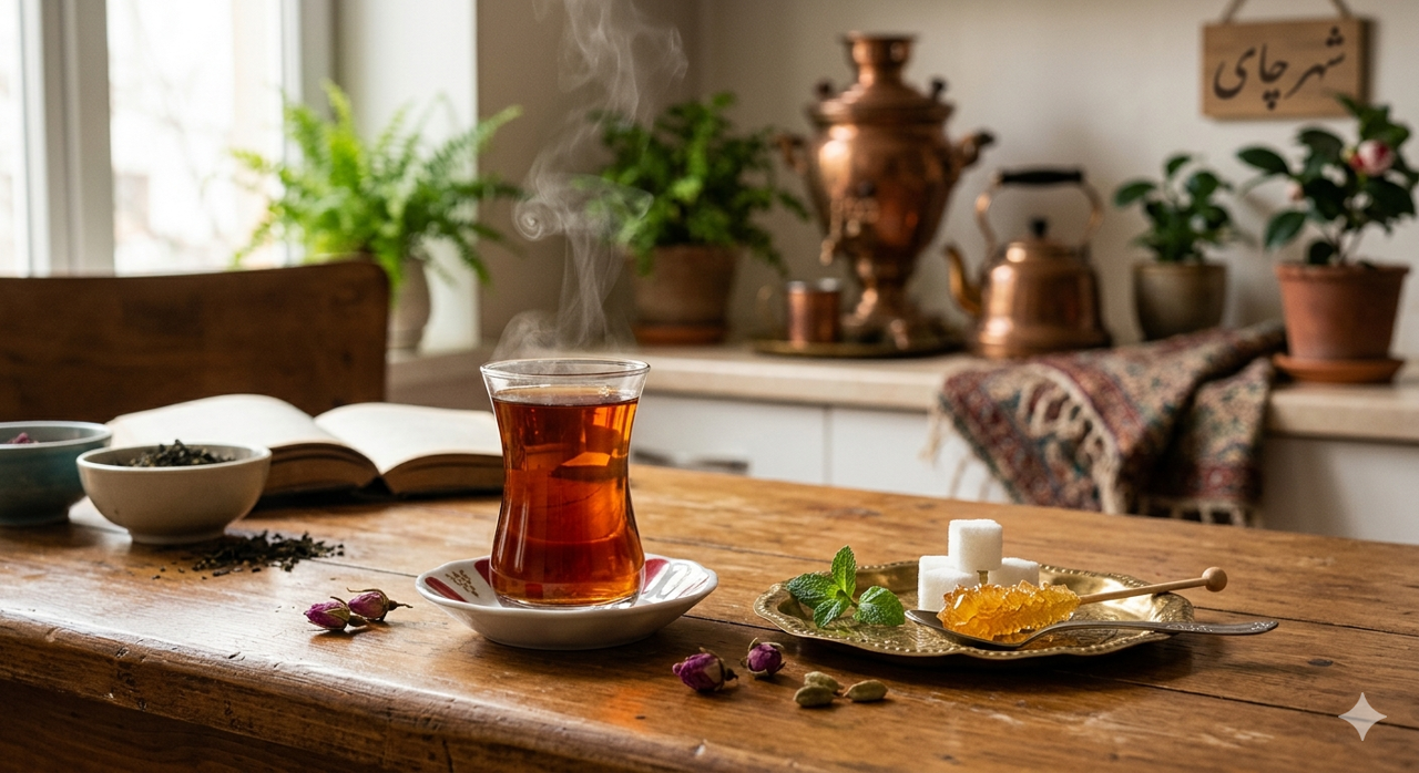 چای؛ فقط یک نوشیدنی نیست، یک آغوش گرم است! ☕