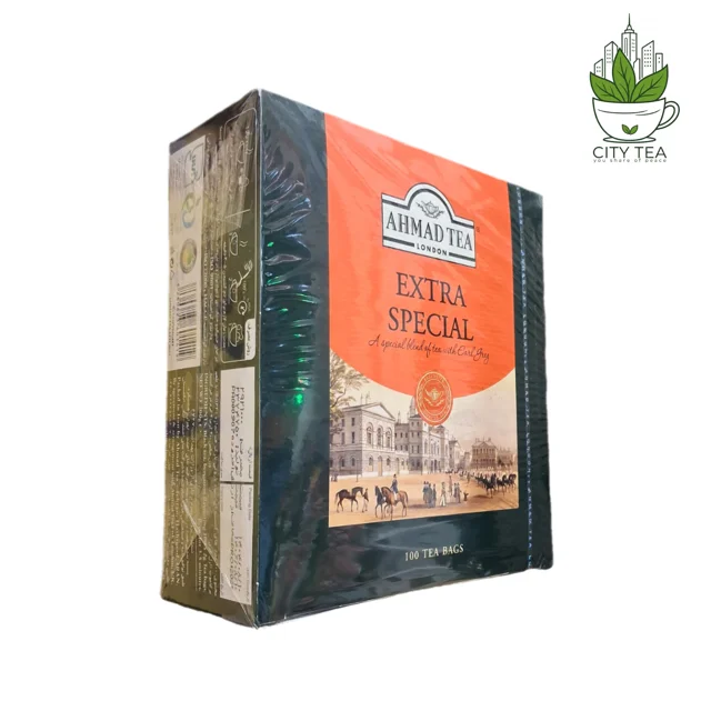 چای سیاه کیسه‌ای عطری احمد -  پک 100 عددی