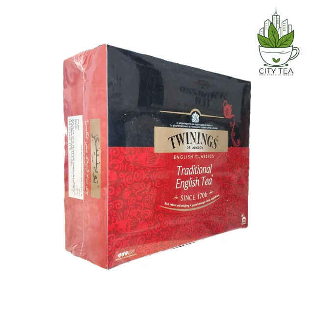 چای سیاه کیسه ای سنتی انگلیسی توینینگز-پک 100 عددی