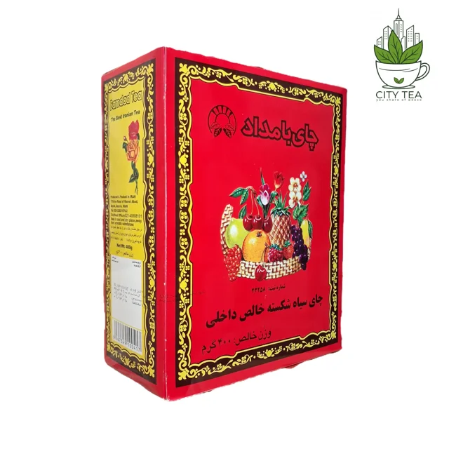 چای سیاه شکسته خالص داخلی 400 گرمی-بامداد