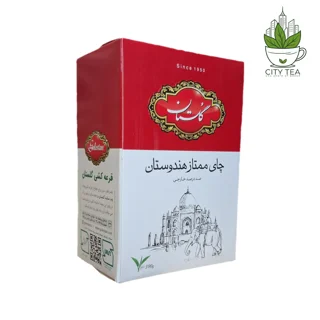 کارتن ۱۰ عددی چای سیاه ساده ممتاز هندوستان 500 گرمی-گلستان
