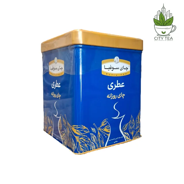 چای سیاه عطری روزانه 450 گرمی قوطی فلزی-سوفیا
