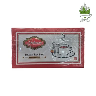 چای سیاه کیسه ای ساده گلستان-پک 25 عددی