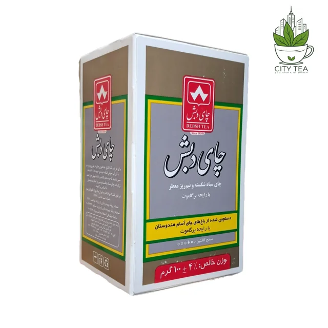 چای سیاه شکسته و نیم ریز معطر 100 گرمی-دبش