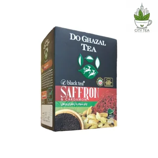 چای ۱۰۰ گرمی هل و زعفران- دوغزال