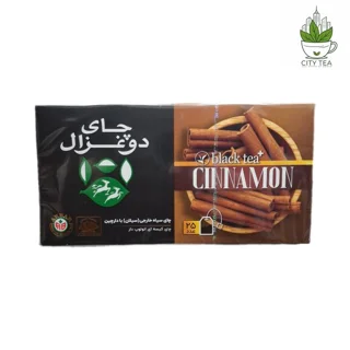 چای کیسه ای ۲۵ عددی دارچین- دوغزال