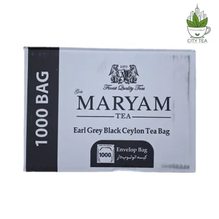 چای کیسه ای ۱۰۰۰ عددی عطری ارل گری-مریم