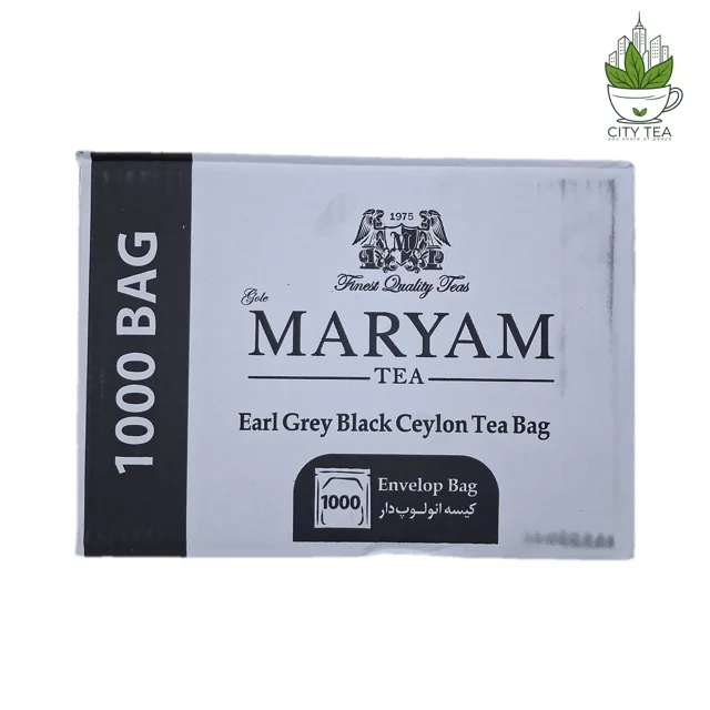 چای کیسه ای ۱۰۰۰ عددی عطری ارل گری-مریم