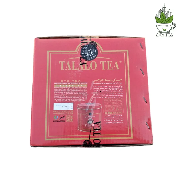 کارتن ۱۲ عددی چای سی تی سی(کله مورچه) کنیا 450 گرمی-طلالو