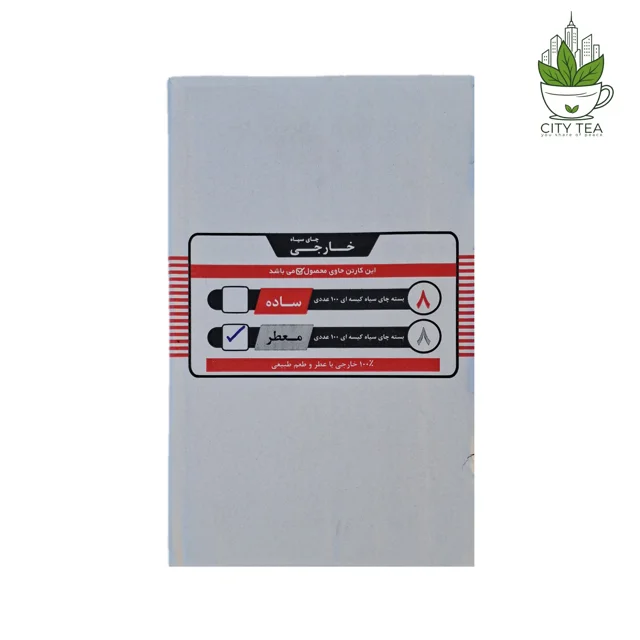 چای کیسه ای ۱۰۰ عددی عطری-دبش