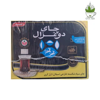 چای سیاه شکسته سیلان ارل گری 100 گرمی-دوغزال