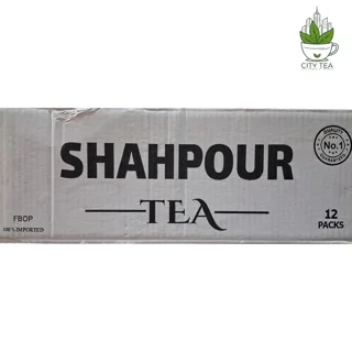 کارتن 12 عددی چای سیاه شکسته ممتاز سیلان 400گرمی-شاهپور