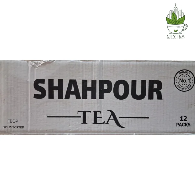 کارتن 12 عددی چای سیاه شکسته ممتاز سیلان 400گرمی-شاهپور