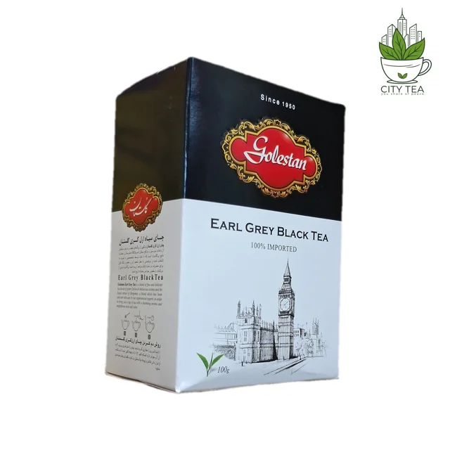 چای سیاه ارل گری 100 گرمی-گلستان