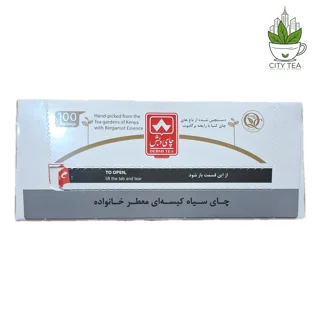 چای کیسه ای ۱۰۰ عددی عطری-دبش
