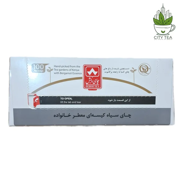 چای کیسه ای ۱۰۰ عددی عطری-دبش