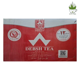 کارتن 12 عددی چای سیاه شکسته معطر 500 گرمی-دبش+25 عدد چای کیسه ای