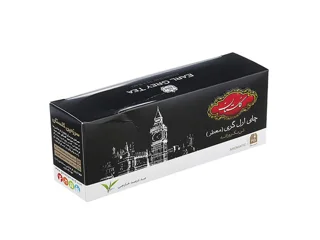 چای سیاه کیسه ای گلستان ارل گری پک 25 عددی